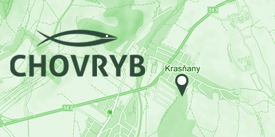 Mapa Krasnianske rybniky | chovryb.sk