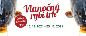 Vianočný rybí trh 2021 Krasňany, predaj vianočných rýb, predaj kaprov Žilina, Terchová, Krasňany